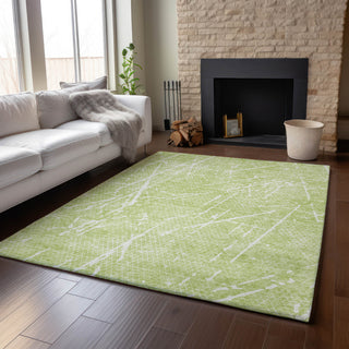 Premium Machine Washable Mayfield AMF628 Aloe 9' x 12' Rug