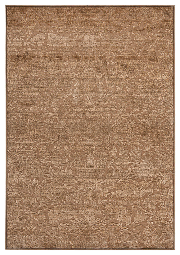 Martha Stewart Msr4478 Rug, Soft Anthracite/Camel, 6'7" X 9'2"
