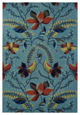 Safavieh Soho Soh771A Floral Rug, Blue/Multi, 2'6"x8'0" Runner