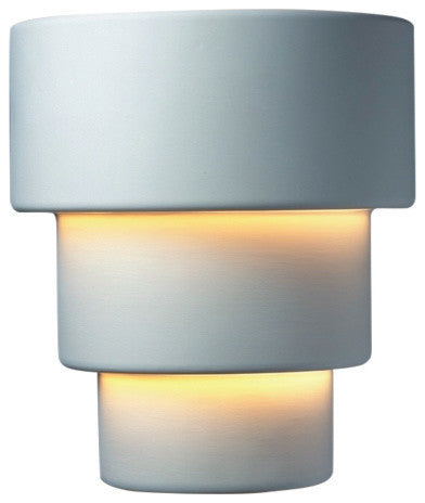 Ambiance Large Terrace Outdoor Wall Sconce, Bisque