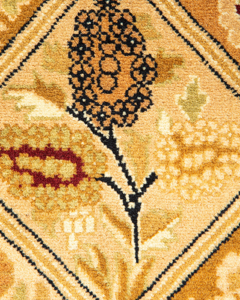 Mogul, One-of-a-Kind Hand-Knotted Area Rug Brown, 2' 7 x 4' 2