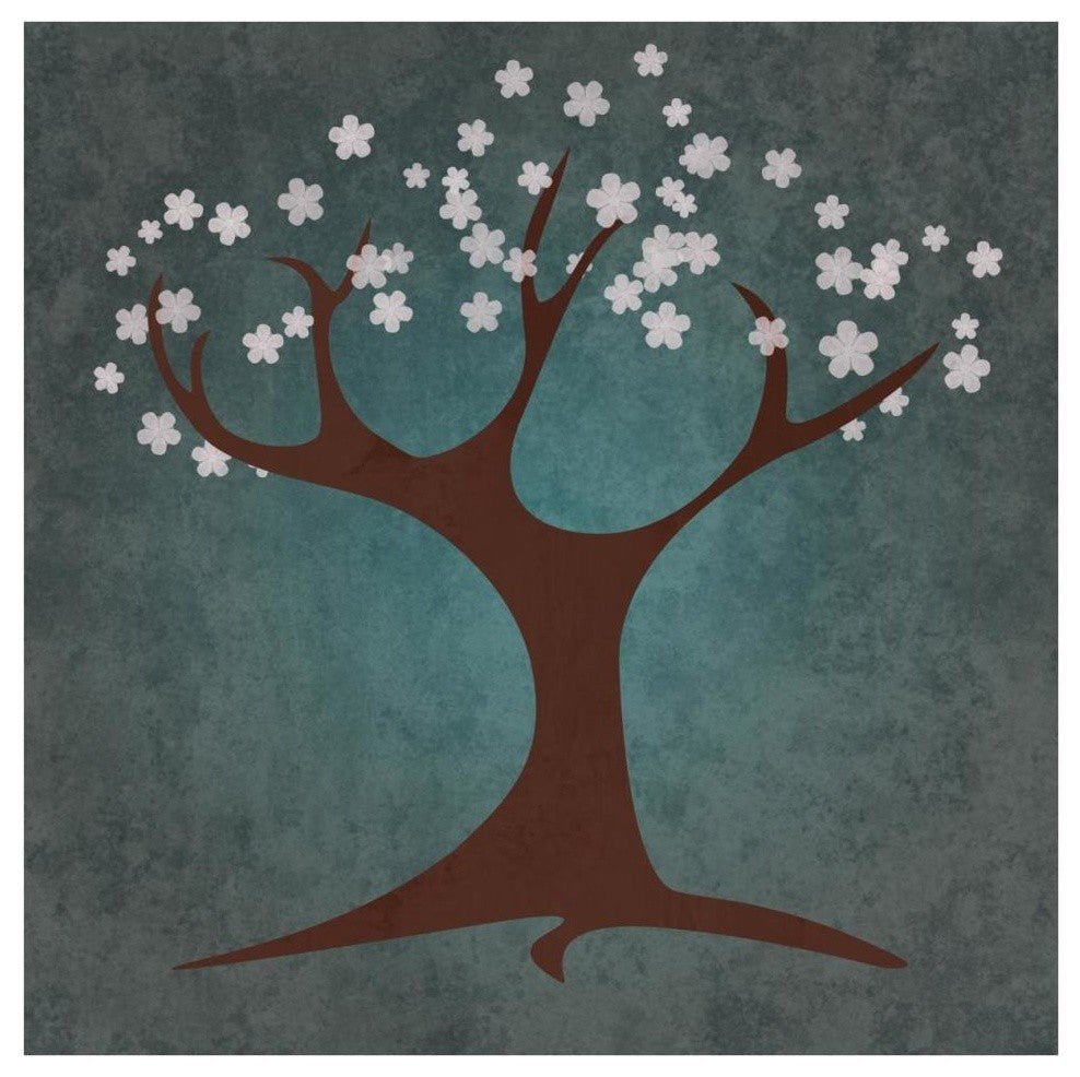"Tree Spring" Digital Paper Print by BG.Studio, 38"x38"