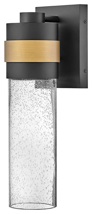 Lark Albie Medium Wall Mount Lantern, Black