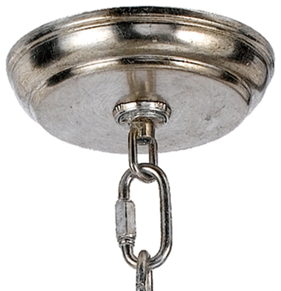 Crystorama Lighting Group 529 Palla 6 Light 22"W Crystal Pendant - Antique