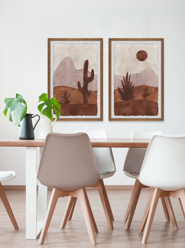 The Red Sands Diptych, Set of 2, 20x30 Panels