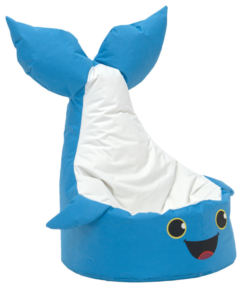 Kids Bean Bag Chair, Whale