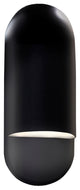 Ambiance Small ADA Capsule Outdoor Wall Sconce- Gloss Black