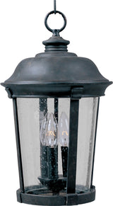 Maxim Dover Cast 3-Light Outdoor Hanging Lantern Bronze - 3029CDBZ