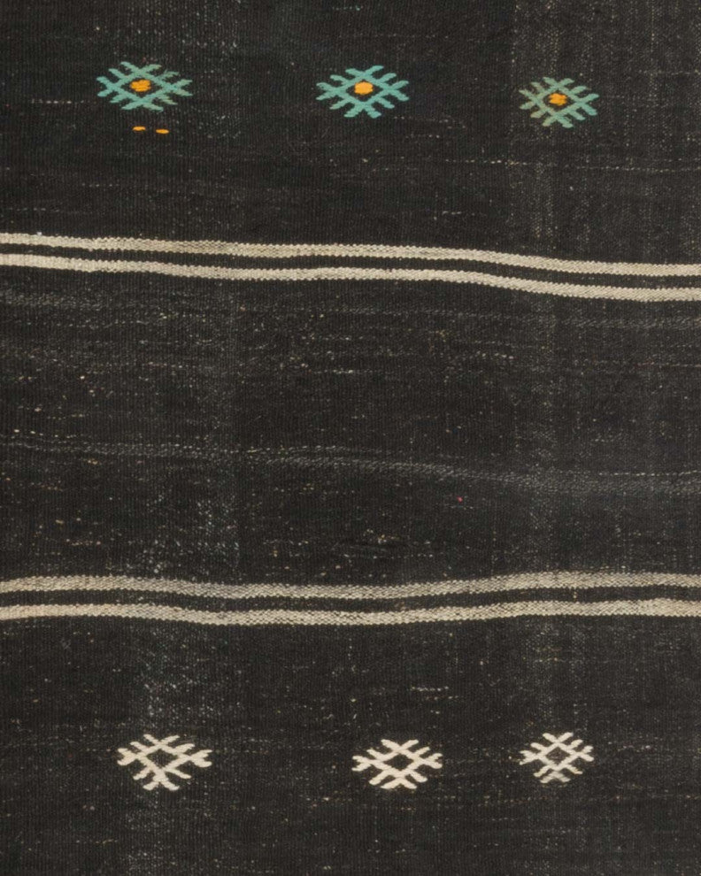 Vintage Anatolian Kilim Rug 6' 2" x 12' 4", 74 in. x 148 in.