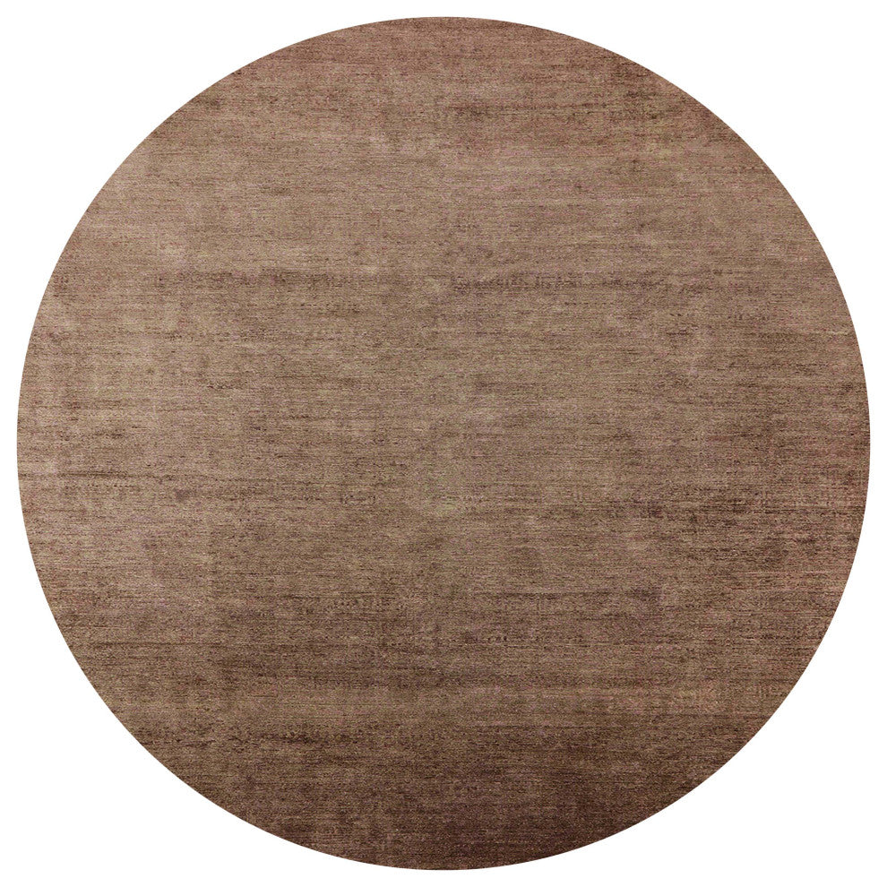 Ahgly Company Indoor Round Mid-Century Modern Area Rugs, 4' Round