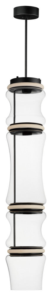 ET2 E21384-18 Syndicate 44" Tall LED Mini Pendant - Black