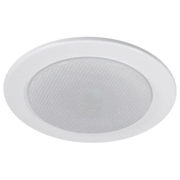 NICOR 4" Recessed Albalite Shower Trim, White