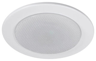 NICOR 4" Recessed Albalite Shower Trim, White