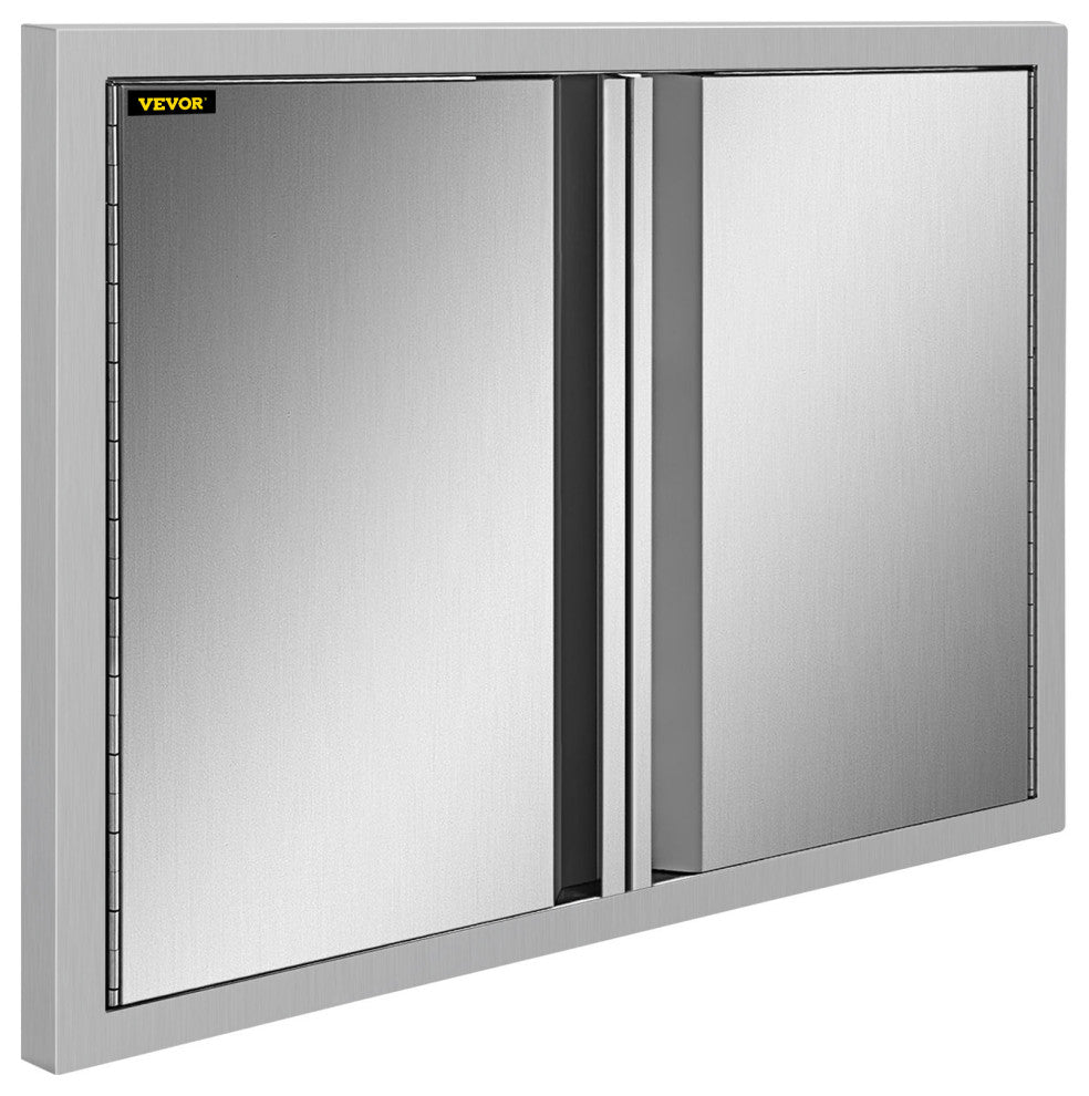 VEVOR 31X24" Outdoor Kitchen Access Door BBQ Island Stainless Steel Cabinet Door