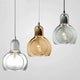 Vintage Pendant Chandelier Ceiling Light, Globe Glass