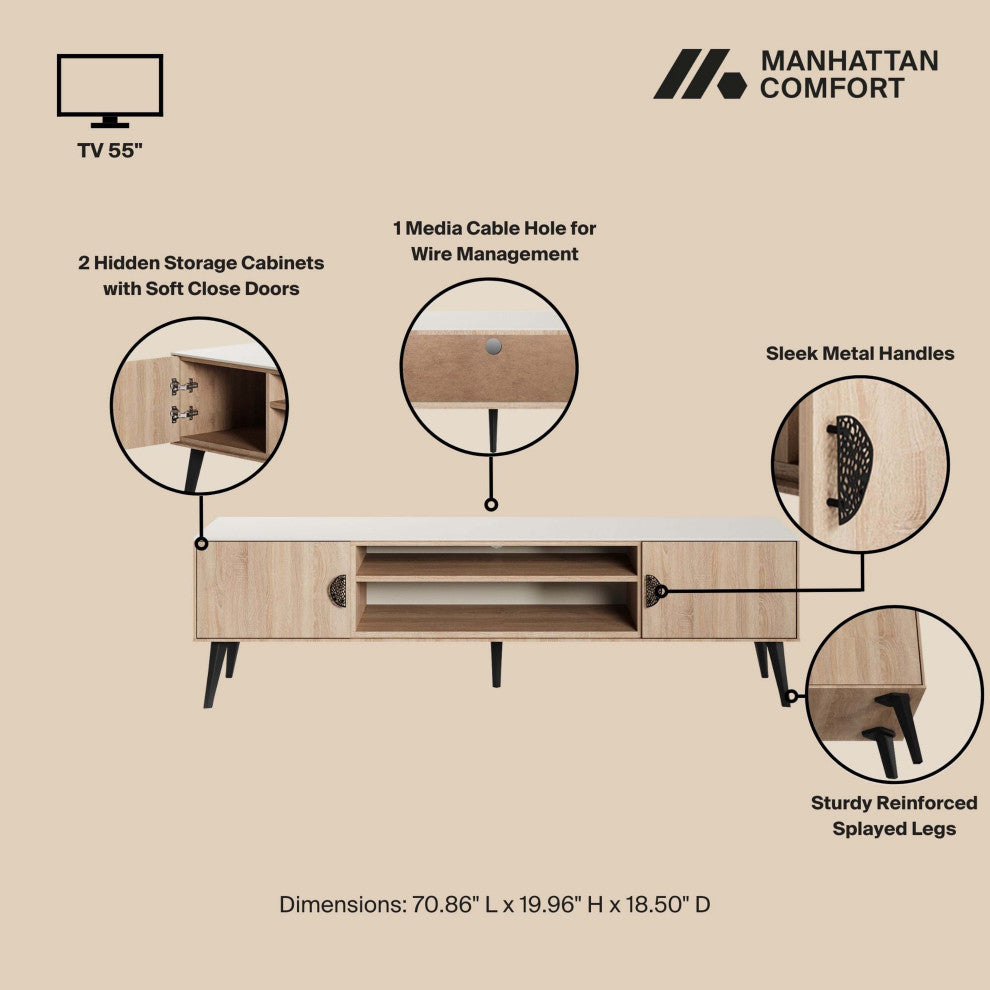 Manhattan Comfort Haley TV Stand