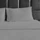 Bluff City Bedding, 1800 Thread Count 4-Piece Set, Silver, Twin/Twin Xl