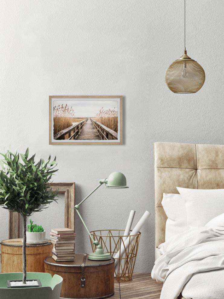 "Weekend Vibes" Framed Painting Print, 24x16