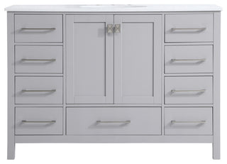 Isabel Grey 48" Single Sink Bathroom Vanity