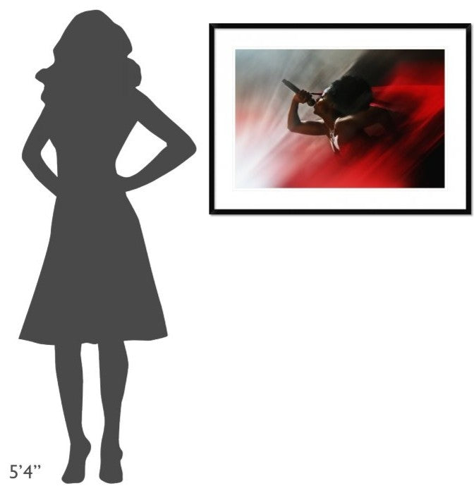 "Blood Like Lemonade" Framed Digital Print by Paulo Abrantes, 38"x28"