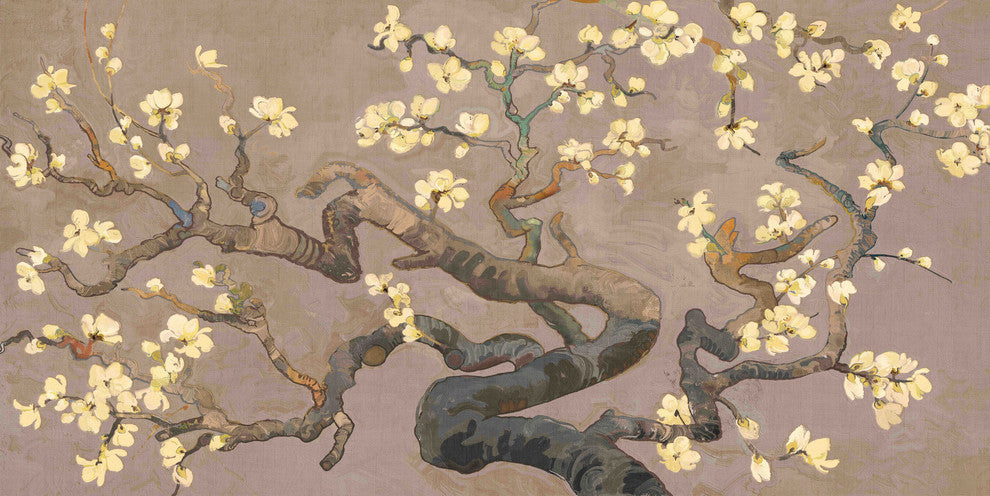 "Brisbane Botanic Branches II" Painting Print on Canvas by Evelia