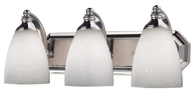 ELK Lighting Bath And Spa 3-Light Vanity Light - 570-3C-WH