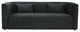 Callie Black Velvet Sofa