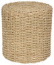 Rush Grass Knotwork Stool, Natural