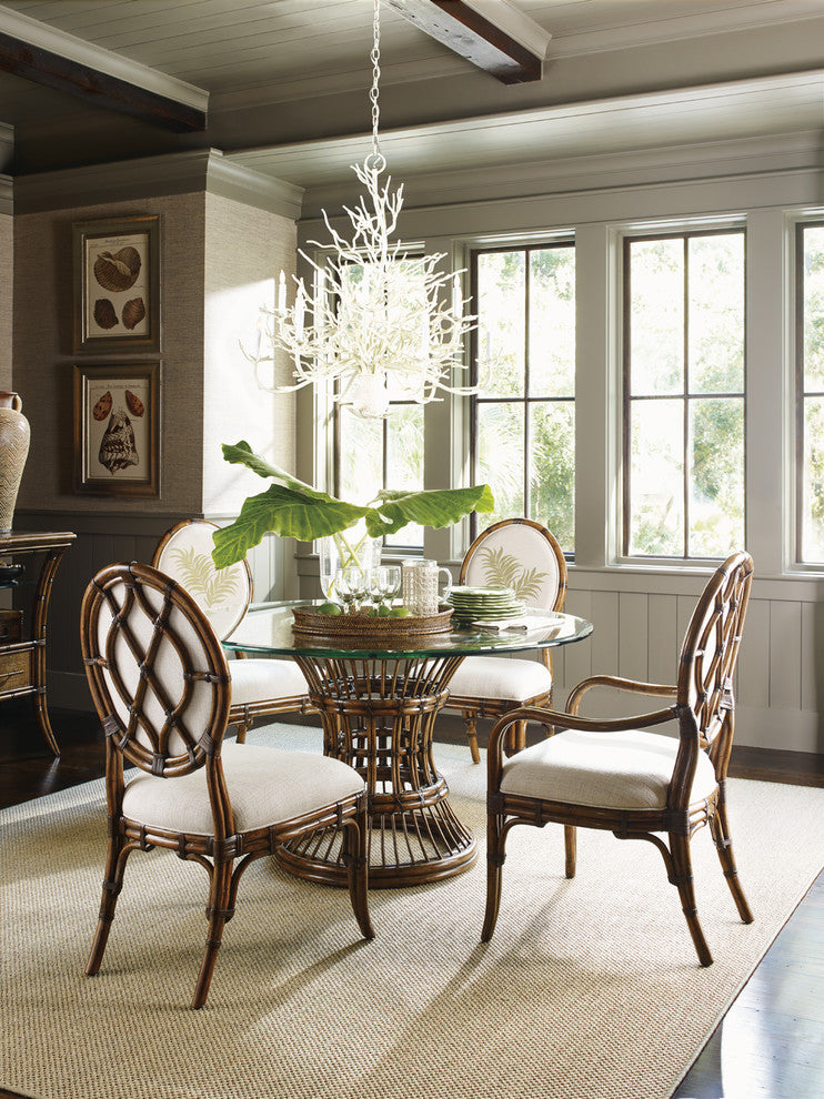 Latitude Dining Table With 54" Glass Top