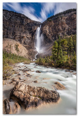 Pierre Leclerc 'Takakkaw Falls' Canvas Art, 32x22