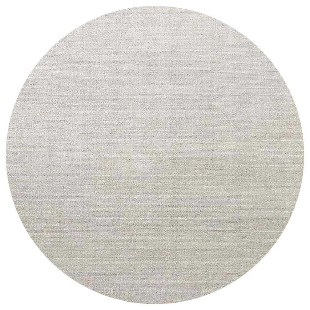 Ahgly Company Indoor Round Mid-Century Modern Area Rugs, 7' Round