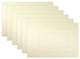 Placemat PVC Doubleframe Natural, Set of 6