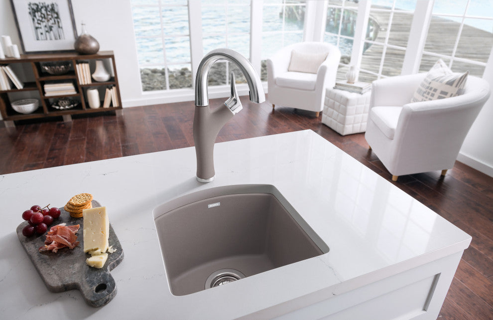 Blanco 441295 Diamond Silgranit II Bar Sink (Truffle)