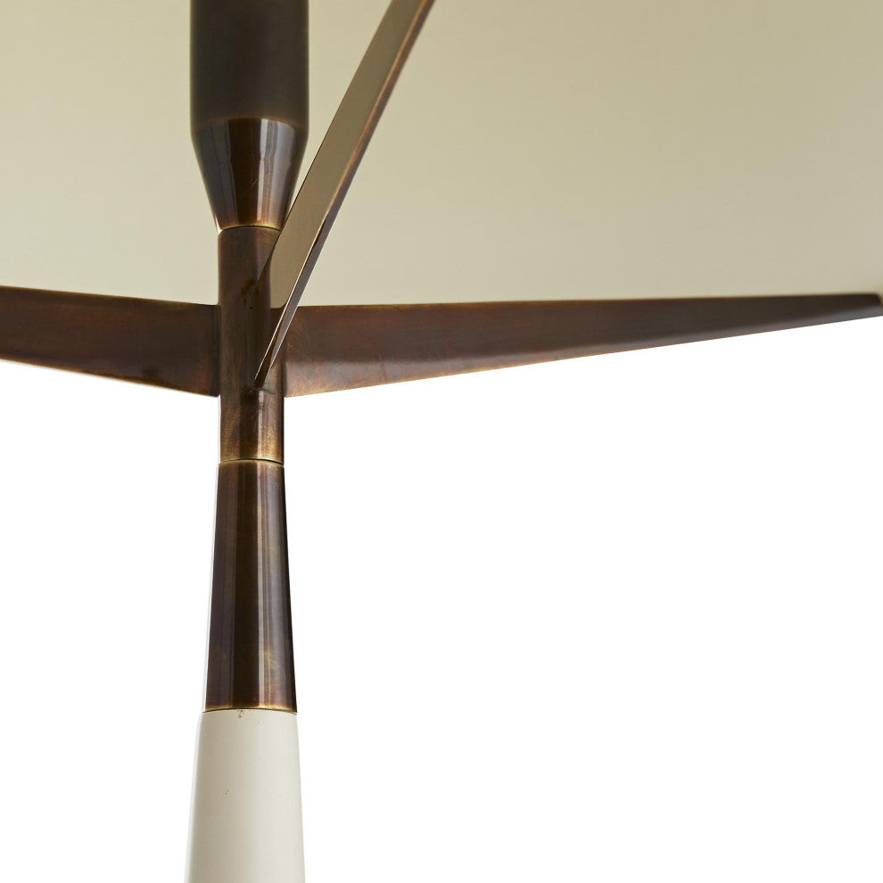 Elden Floor Lamp, Ivory