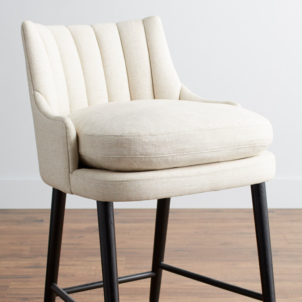 Tesoro Chair, White/Cream
