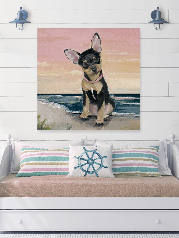 "Booker Is Amazed" Painting Print on Wrapped Canvas, 18x18