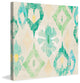 "Emerald Star" Painting Print on Canvas by Evelia
