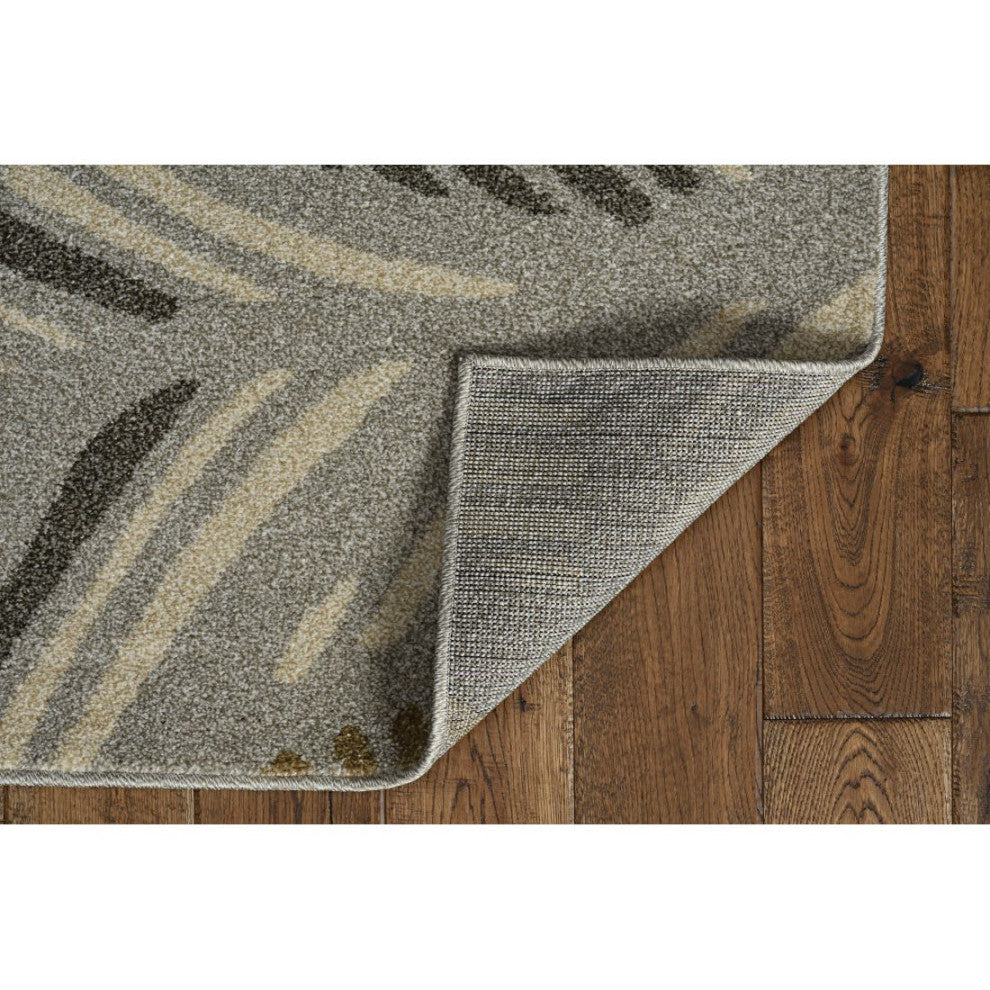 KAS Lucia 2769 Gray Folia Area Rug, 5'3"x7'7"
