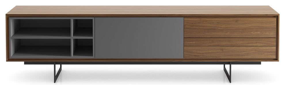 Crotone Media Cabinet Walnut