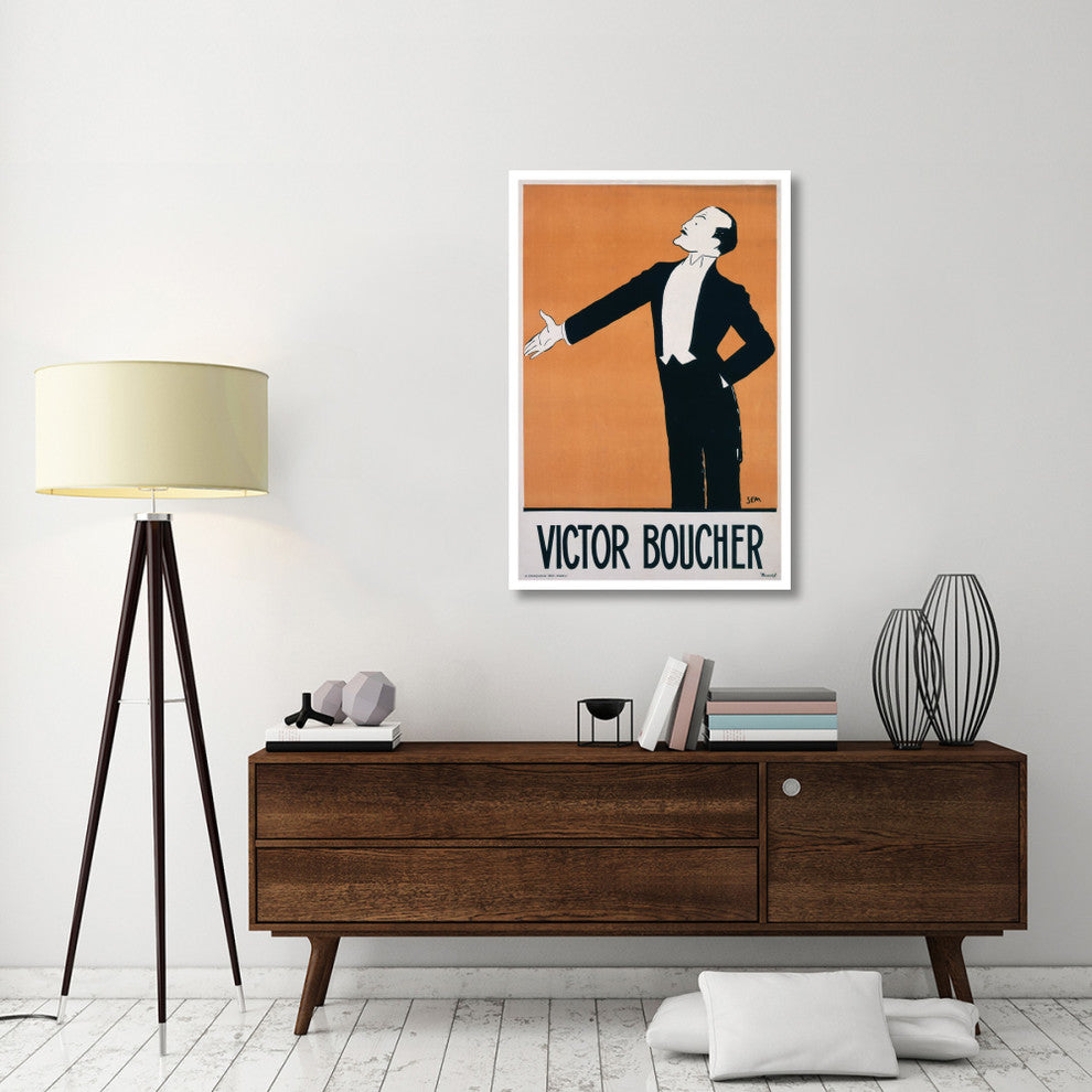 "Victor Boucher" Digital Paper Print by Sem, 31"x46"