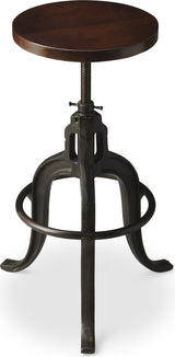 Butler Revolving Bar Stool, Metalworks