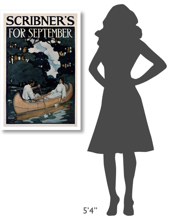 "Scribner"™s for September" Digital Paper Print by John Edwin Jackson, 25"x38"