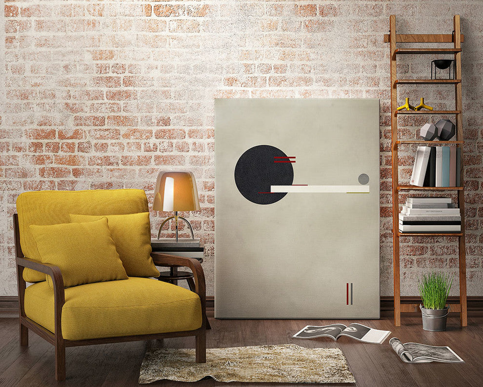 "Circle Love" Museum Mounted Canvas Print, 18"x24"