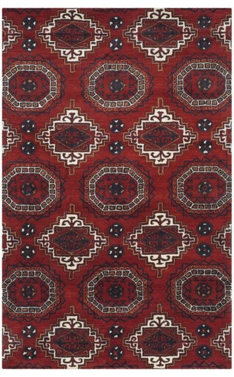 Safavieh WYD201A 7' Round Red Rug