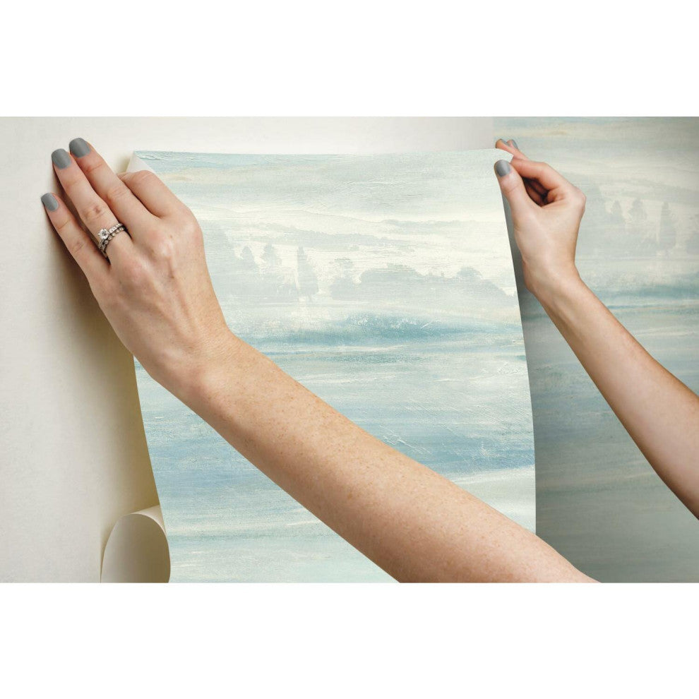 Soothing Mists Scenic Peel and Stick Wallpaper
