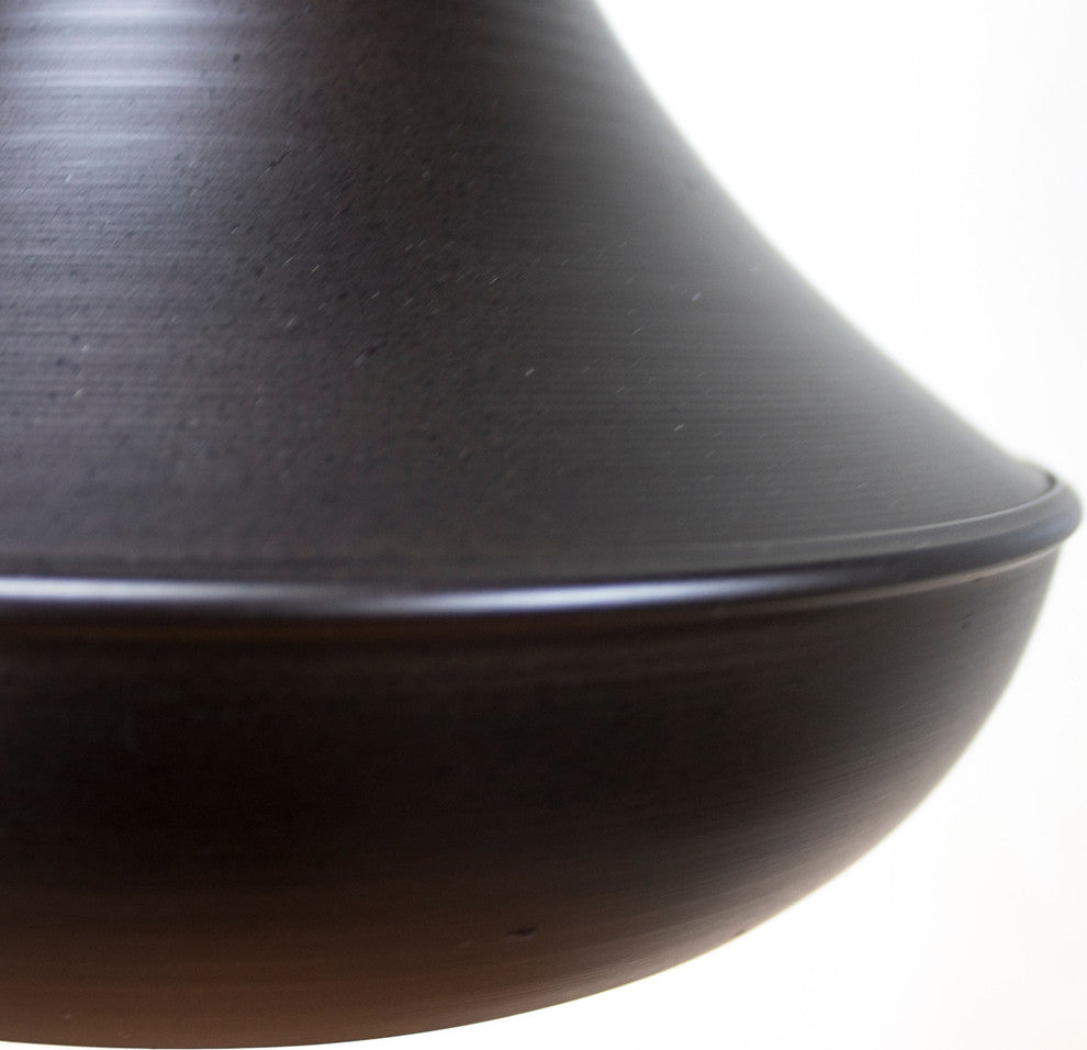 0-028243>1-Light Pendant Oiled Bronze