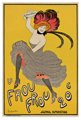 Leonetto Cappiello 'Le Frou Frou, 1899' Canvas Art