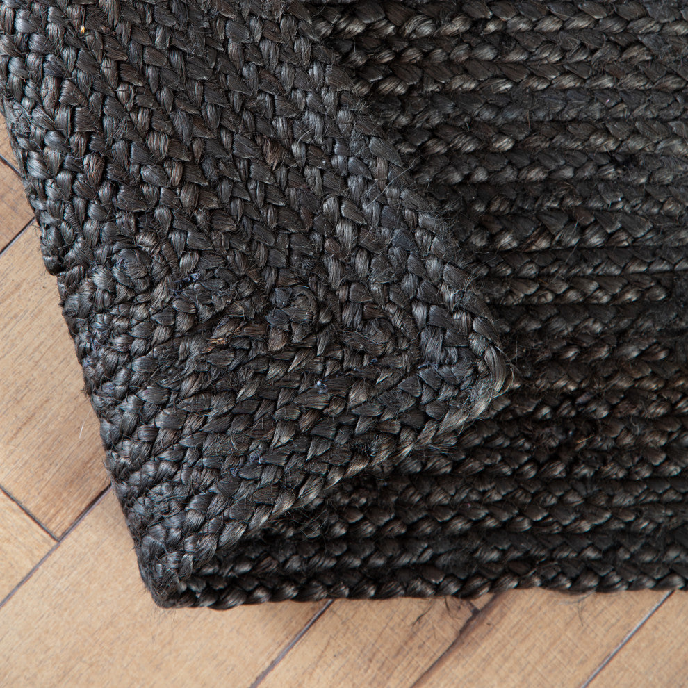3'x5' Kerala Gray Jute Rug