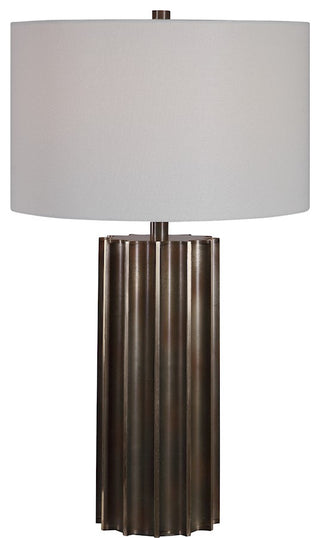 Uttermost Khalio Gun Metal Table Lamp