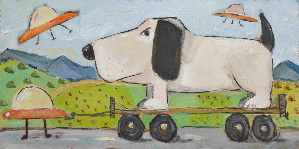 "The Abduction" Painting Print on Canvas by Tori Campisi